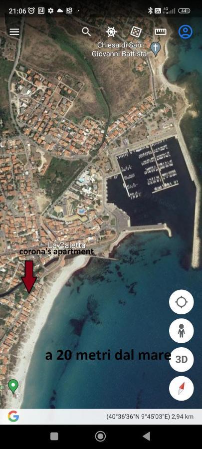Corona'S Apartment- Fronte Spiaggia La Caletta Exterior foto